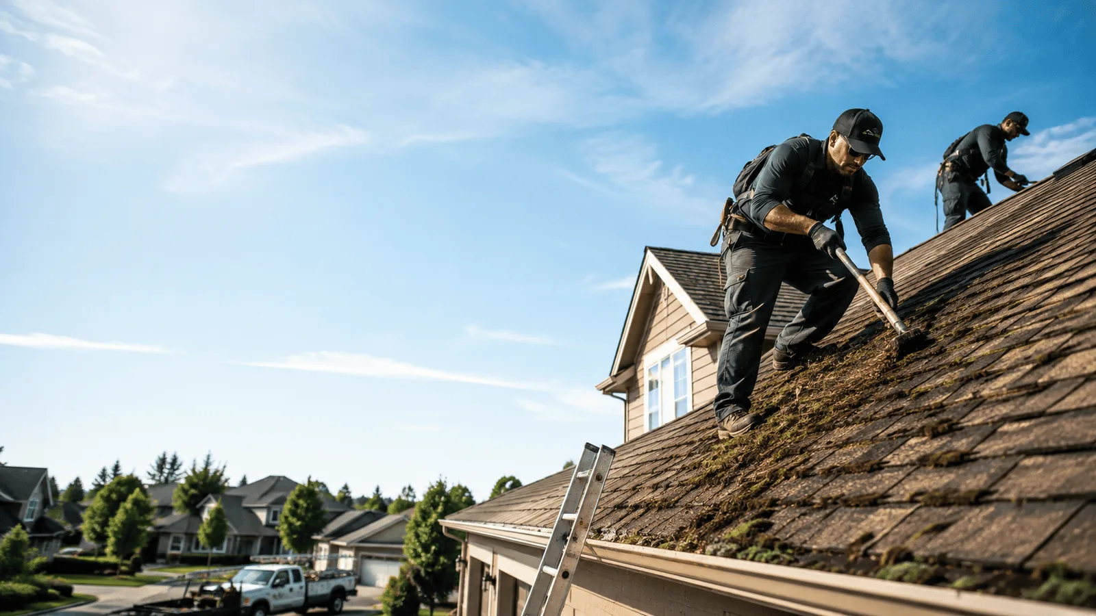 Roof Moss Removal in Valier, PA near me
